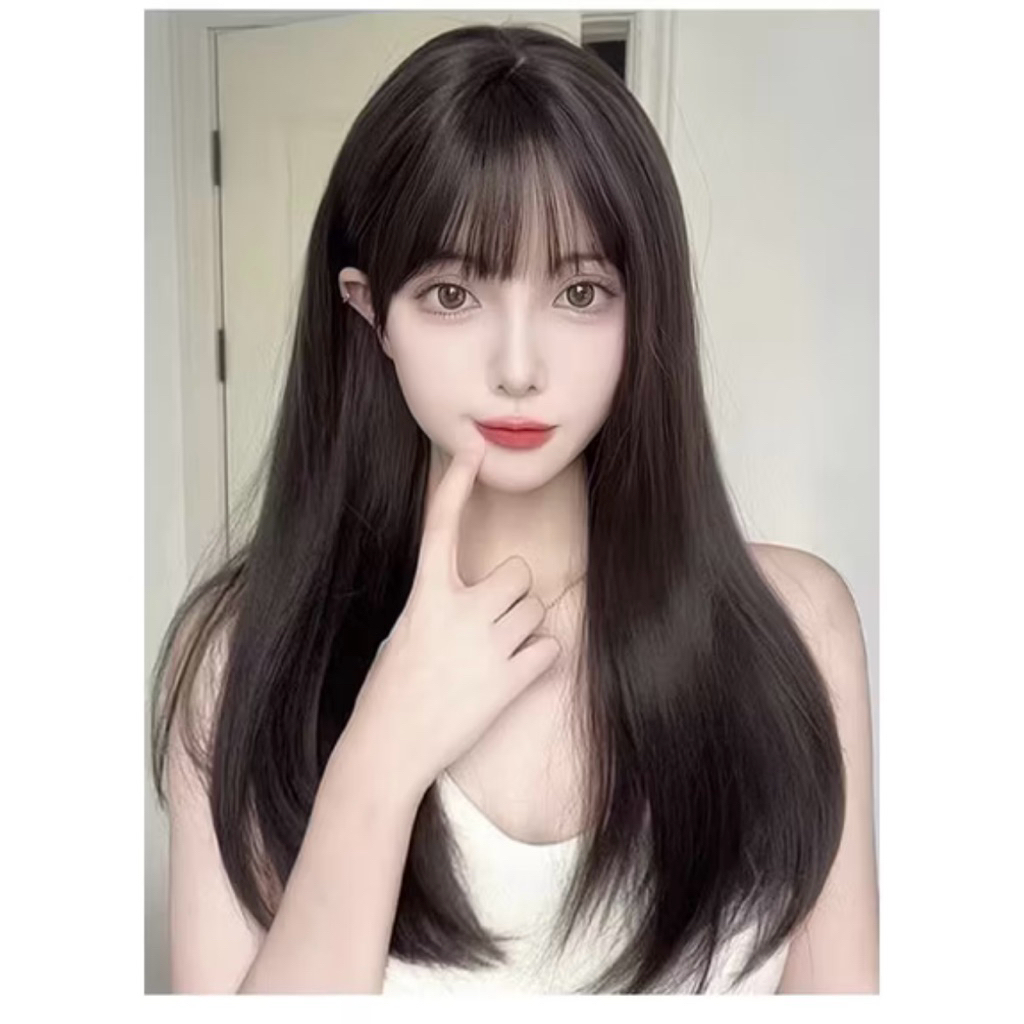 Preloved Set Rambut Palsu/Wig Korean Layer (BACA DESKRIPSI)