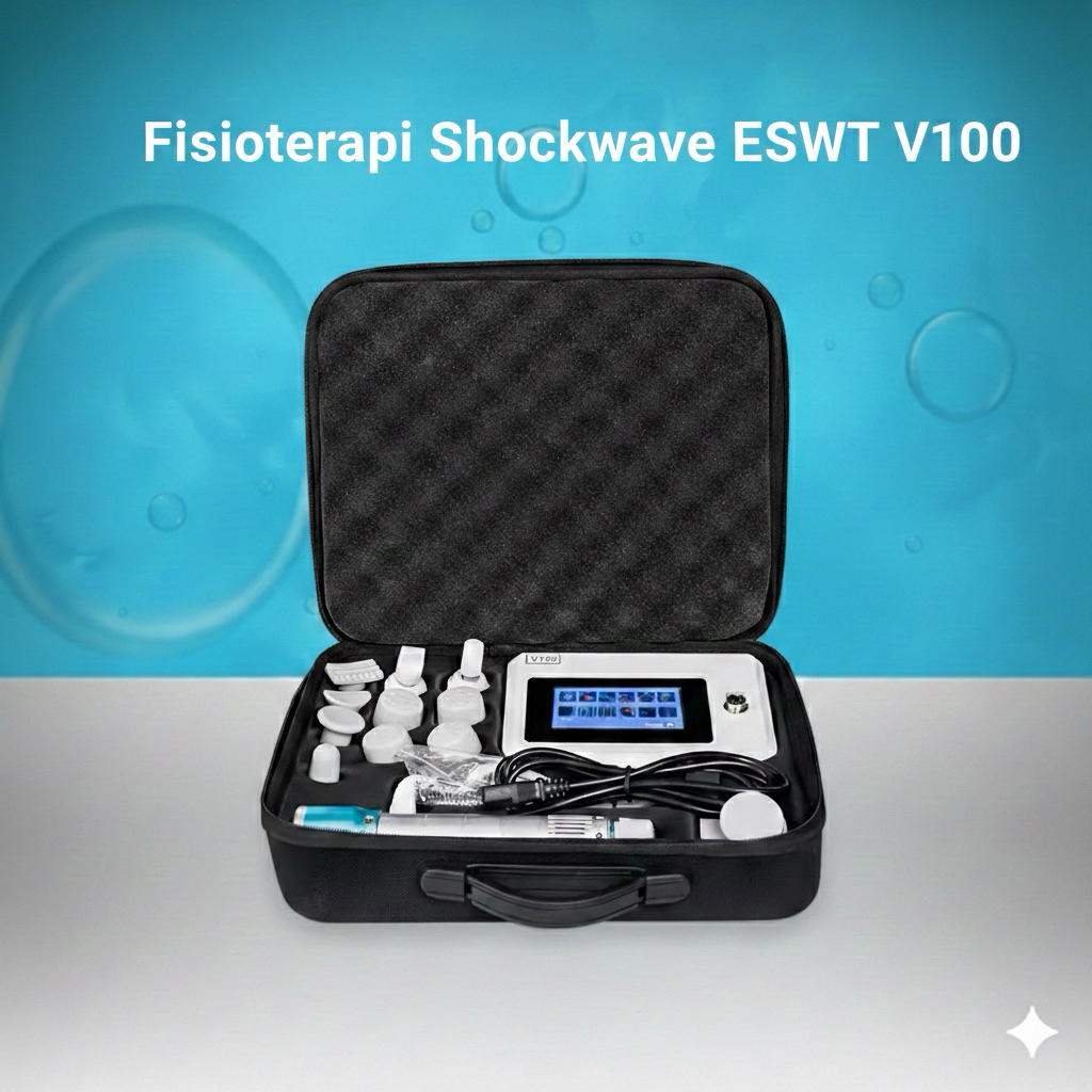 ALAT FISIOTERAPI SHOCKWAVE PAIN RELIEF THERAPY ESWT V100