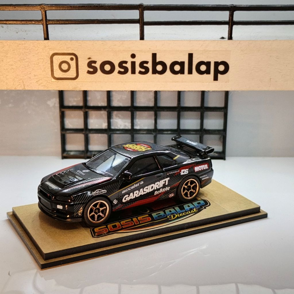 MAJORETTE JDM LOOSE PACK NISSAN SKYLINE GT-R (R34)