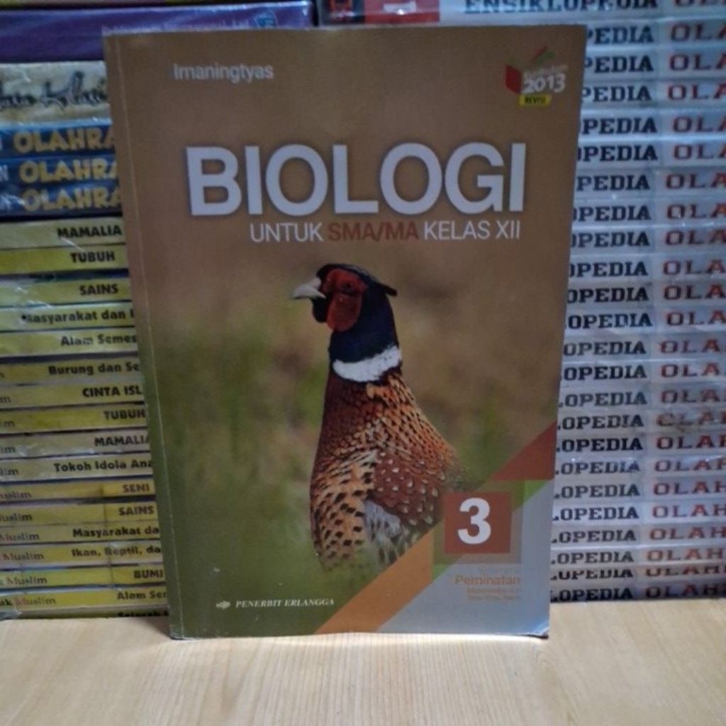 Buku Original BIOLOGI SMA MA Kelas 12 K13 REVISI Erlangga