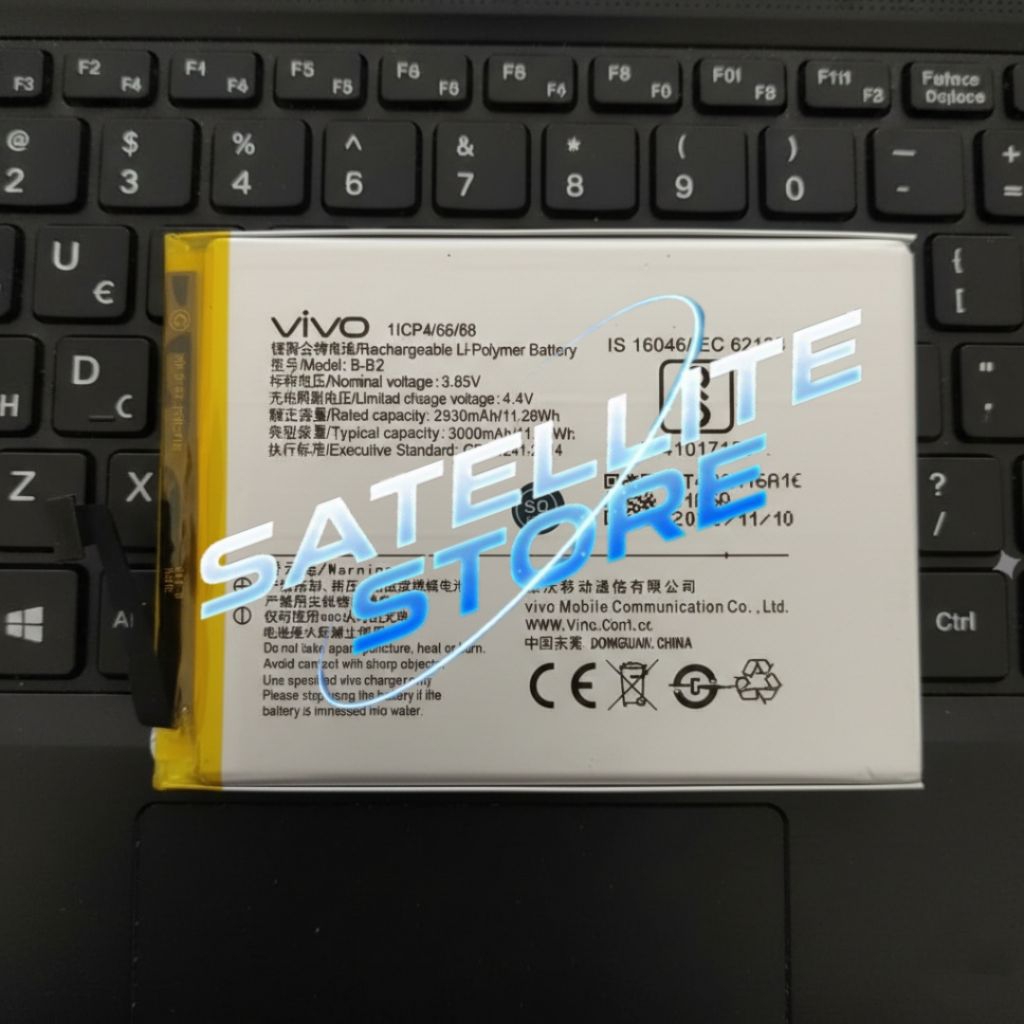Battery Batrei Baterai VIVO V5 1601 / V5s 1612 1713 / V5 Lite 1609 B-B2 Original Batre Tanam BB2
