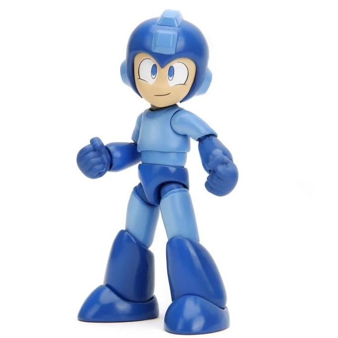 Jada MEGAMAN Rockman Blue Bomber Action Figure Toys