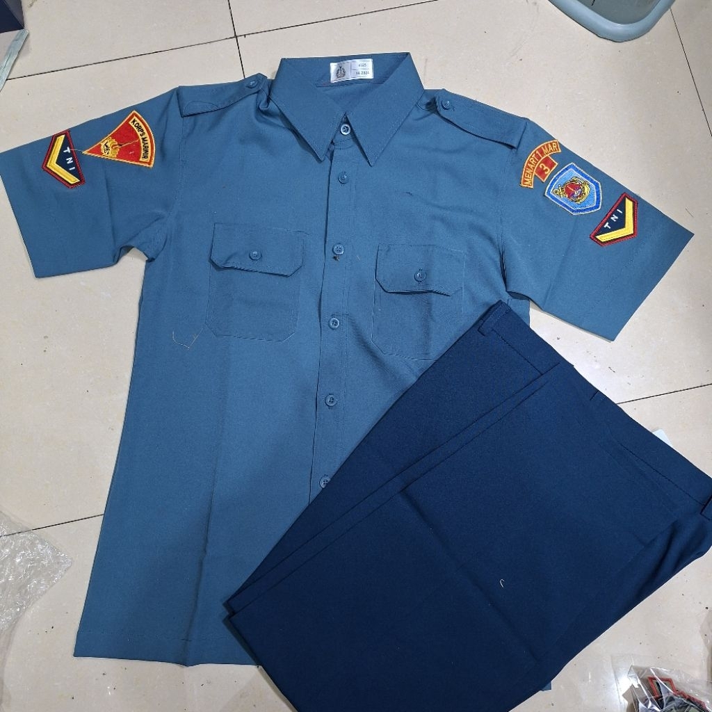 BAJU PDH TNI AL