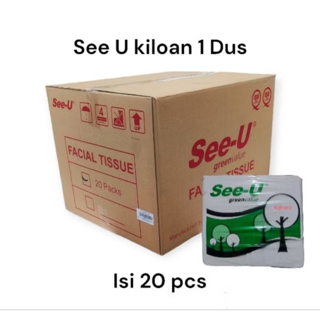 MAS SEE U GREEN VALUE 650 GR ISI 20 DALAM 1 DUS