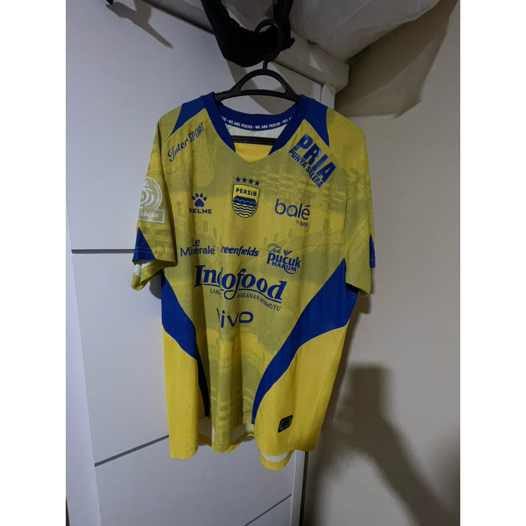 Jersey alternate persib match worn