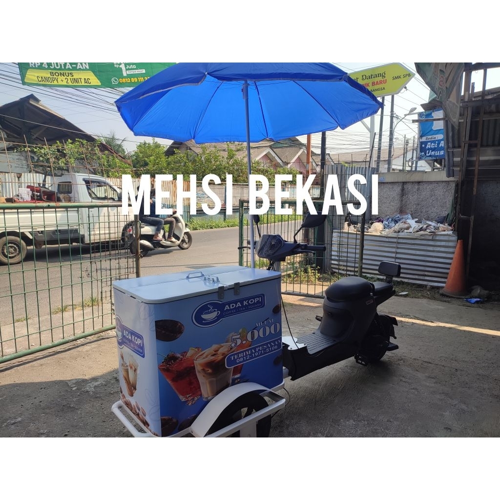 Gerobak kopi keliling, gerobak makanan keliling , gerobak makanan keliling