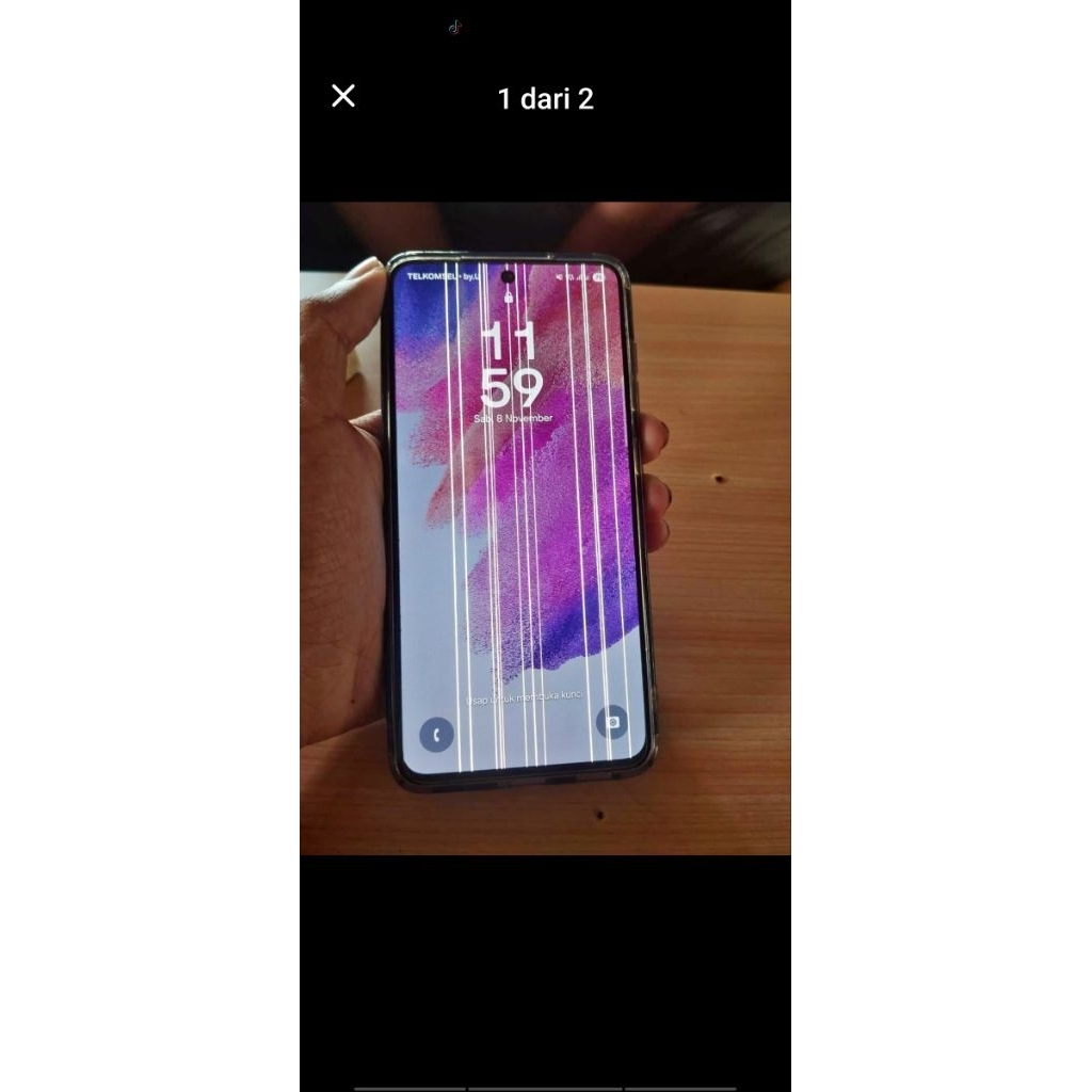 LCD Original copotan Samsung galaxy S21 FE