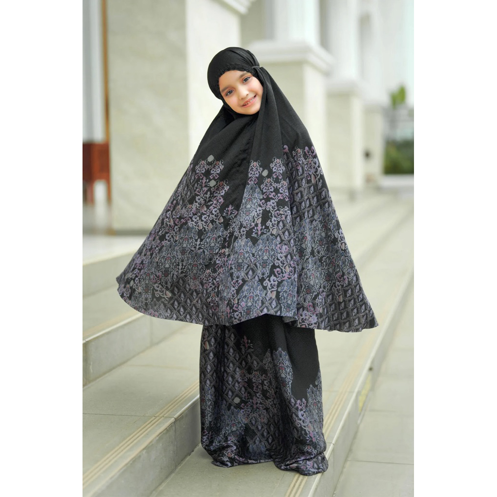 Prayer Robe Kids Granada Buttonscarves Mukena Anak