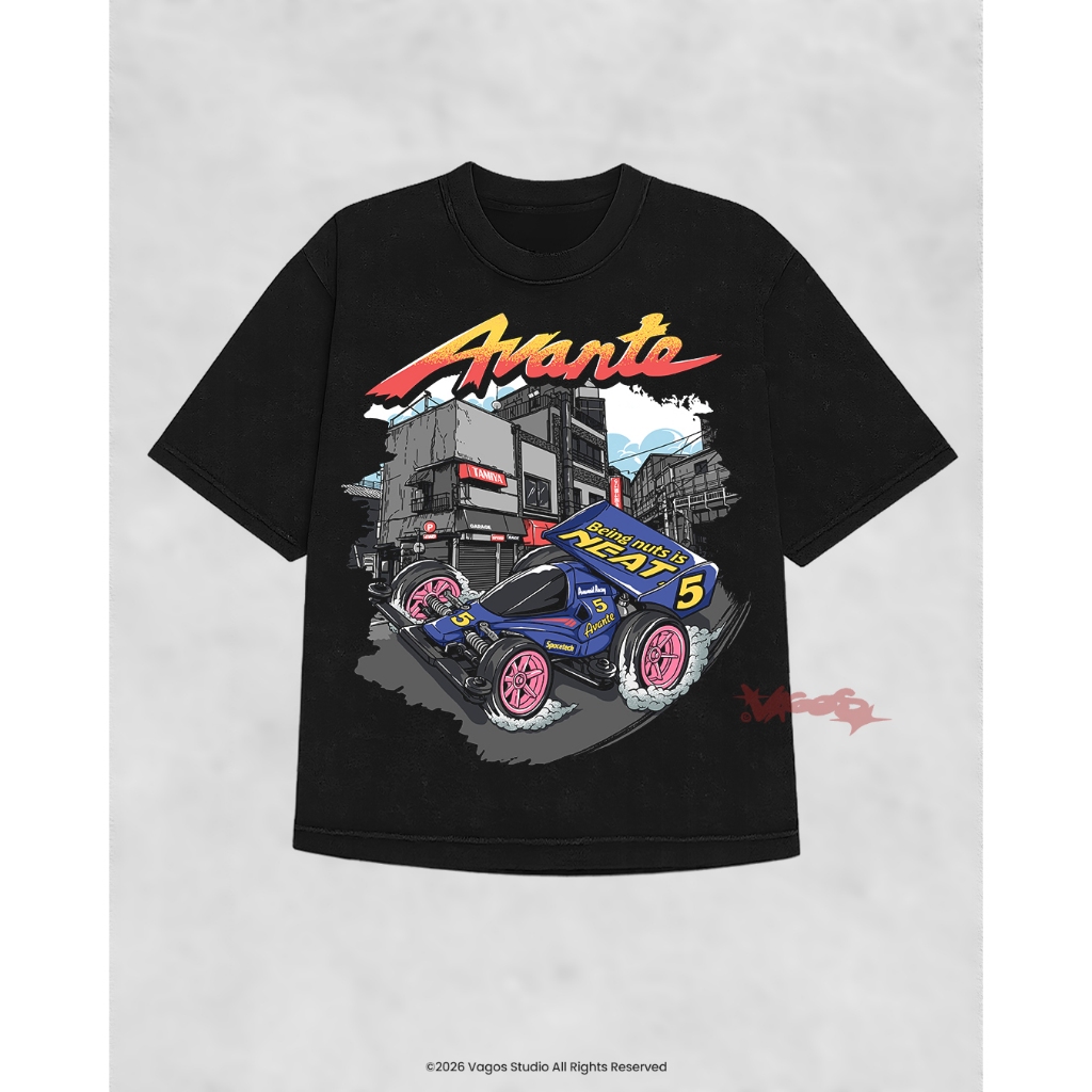 AVANTE TAMIYA Desain kaos clothing komunitas team club tamiya mini 4wd illustration ilustrasi artwor