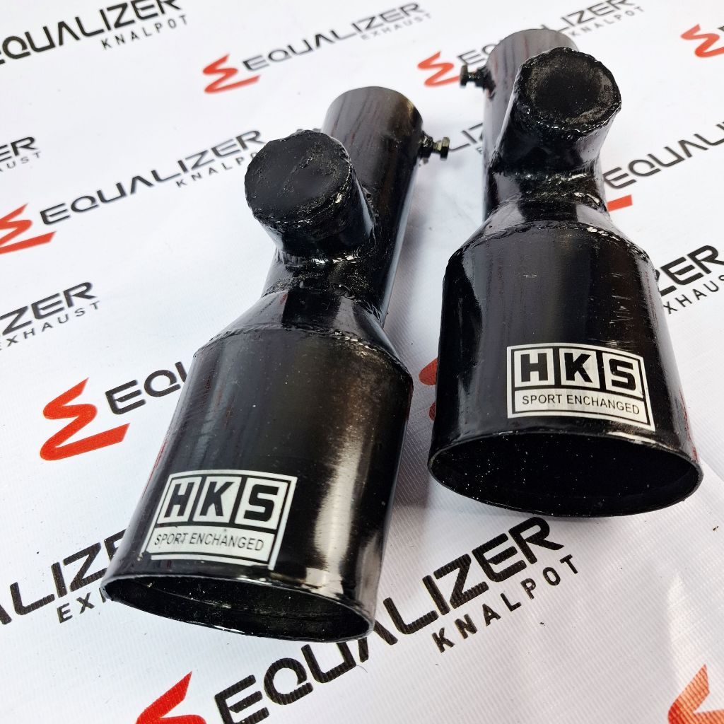 Knalpot Mobil Suos Ngorok basah HKS baut sos pnp Mobil Bensin inlet 2 inchi L300 solar grandmax gran