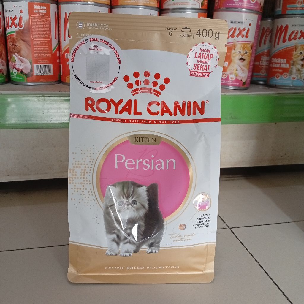 Royal canin kitten persian 400 gram makanan kucing rc