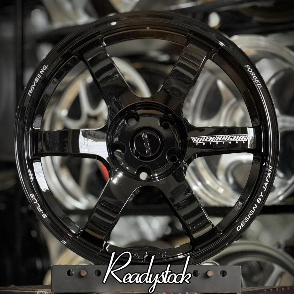 velg te37 saga plus flow forming r18 pcd 5x100 lebar 8 velg mobil r18 velg racing ring 18 velg mobil