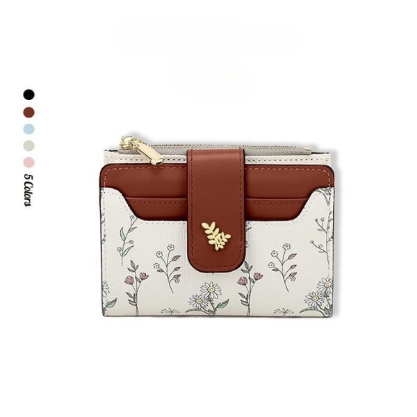 Eiger Wallet - Dompet Lipat Wanita Aesthetic Korea Lmport Dompet Tipis Dompet Kulit Mini Card Holder