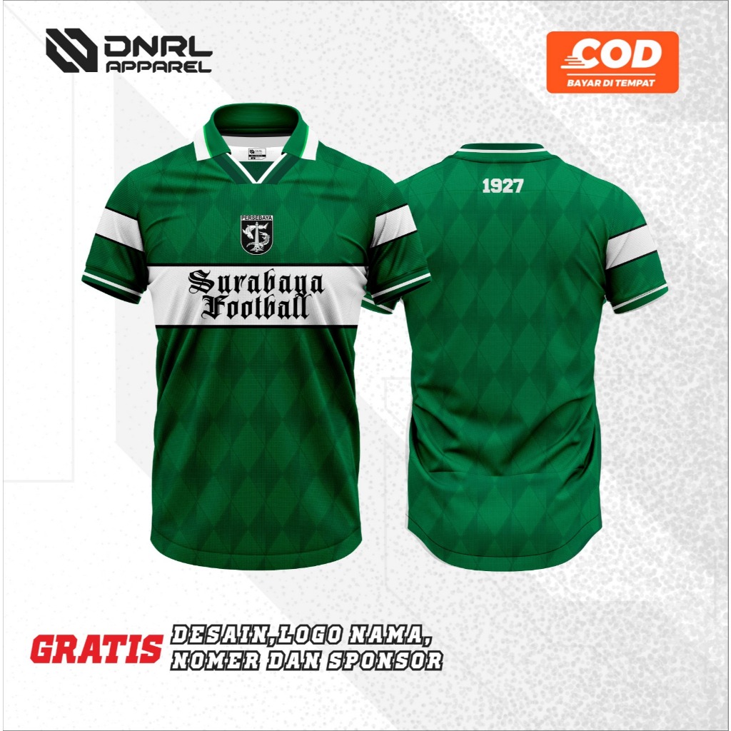 JERSEY PERSEBAYA / KAOS PERSEBAYA / KAOS SURABAYA FOOTBALL / JERSEY SURABAYA FOOTBALL