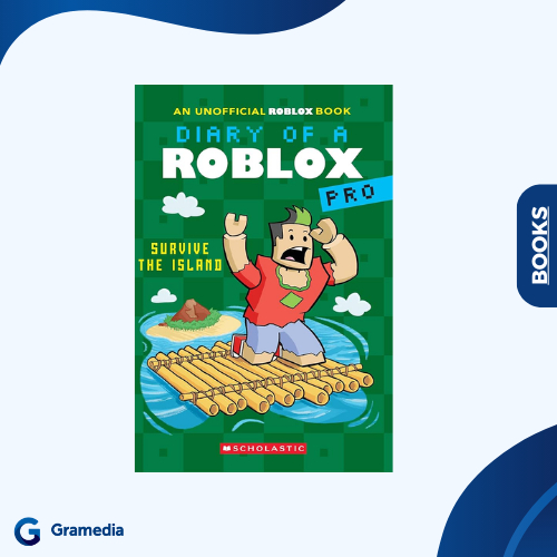 Gramedia Medan - IMPORT BOOK DIARY OF A ROBLOX PRO #08: SURVIVE THE ISLAND