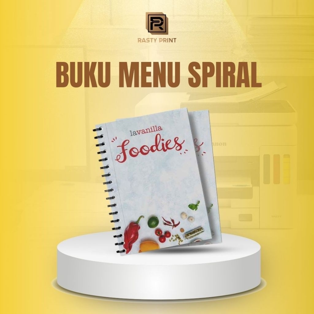 BUKU MENU CUSTOM | BUKU MENU BAUT | BUKU MENU SPIRAL | RESTO / CAFE