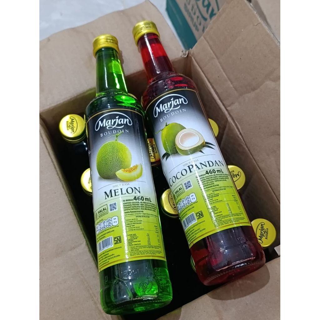 (INSTAN) MARJAN SYRUP SQUASH/ ABC SYRUP JERUK KARTONAN/MARJAN BOUDION COCO MELON