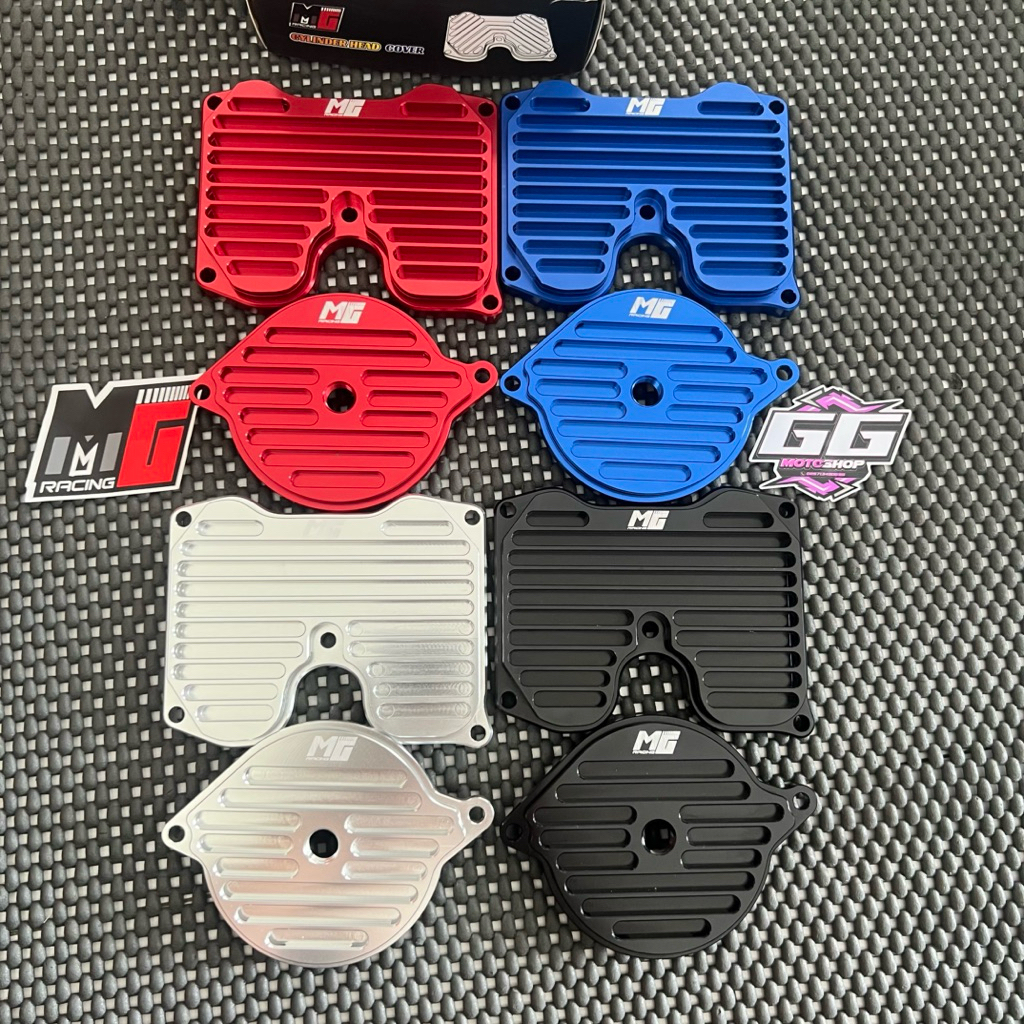 COVER HEAD MX KING CNC ANODIZE MG RACING