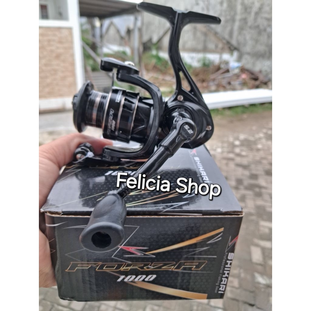 Fishing Reel Rel Ril Rell Rill Katrol Alat Pancing Shikari Forza 1000 2000 3000 4000 6000 Murah Cod