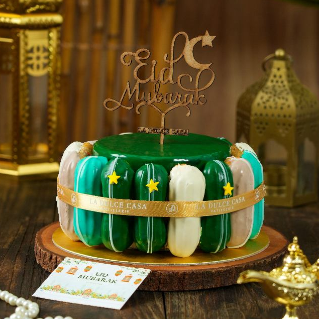 Eclairs Tower choux cake kue hampers gift set kado lebaran eid mubarak ramadhan