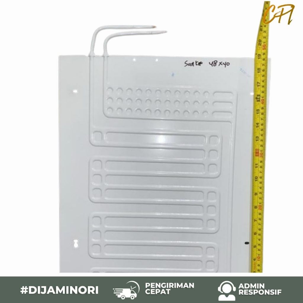 Evaporator kulkas showcase Sanken Polytron 48x40cm Original/Evap