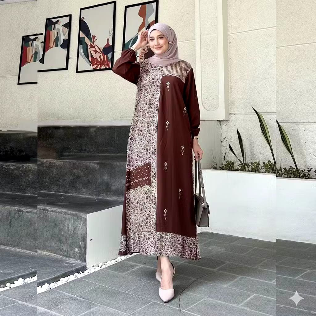 Grosir Klamby Dress Katun Rayon Daster dingin