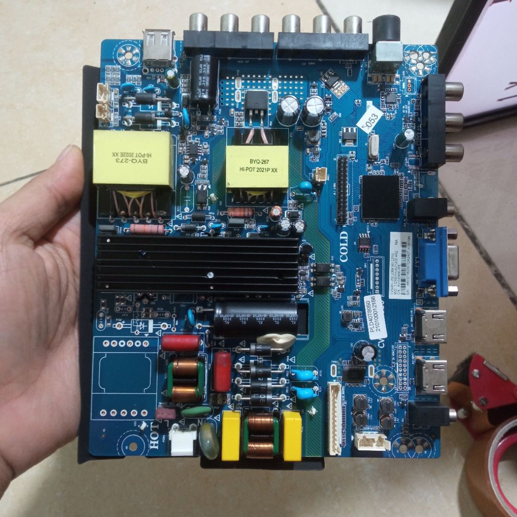 Mainboard POLYTRON PLD40T8950 40T8950 / Mb Mobo Modul / Mesin Tv Polytron Pld 40t8950