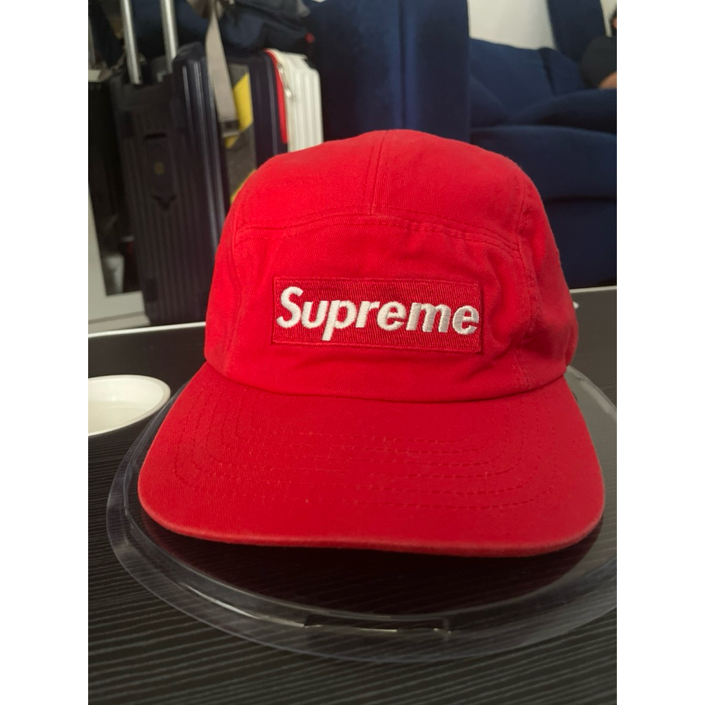 Topi Replika Supreme Red Second