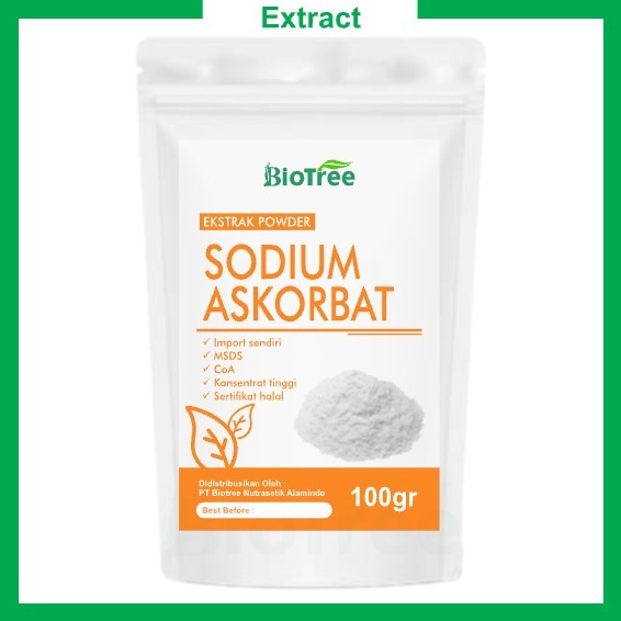 Sodium Ascorbate | Vitamin C Non-Asam | Dukung Imunitas, Antioksidan & Lambung Lebih Nyaman