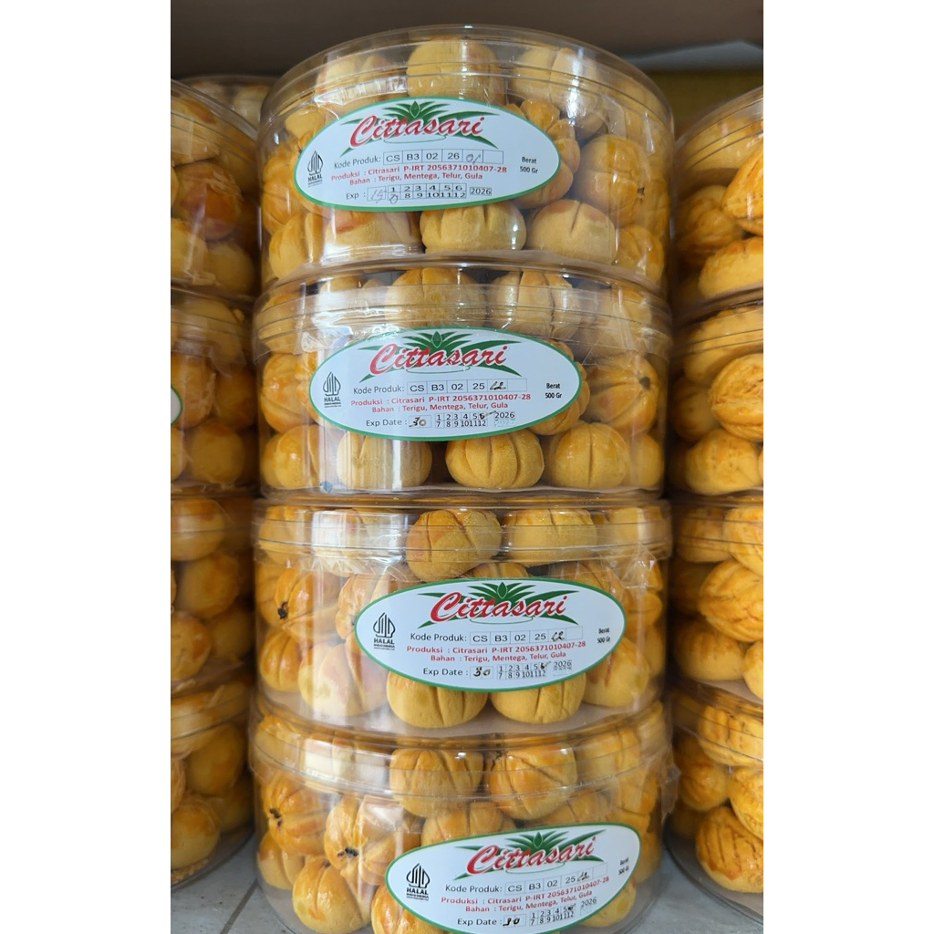 Nastar Nanas Labu kemasan 500gram Cittasari