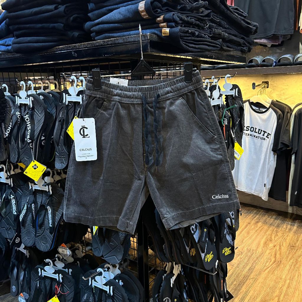 BOARDSHORT CORDUROY CELCIUS TERBARU/CELANA PENDEK COWOK DISTRO