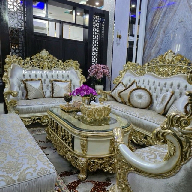 sofa ukir mewah bellagio kayu jati