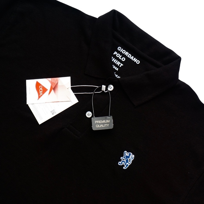 Polo Shirt Tshirt Kaos Kerah Giordano Lion 3D Mini Terlaris