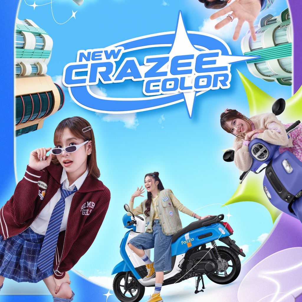 Yamaha Fazzio Hybrid – Cash Kredit Sepeda Motor