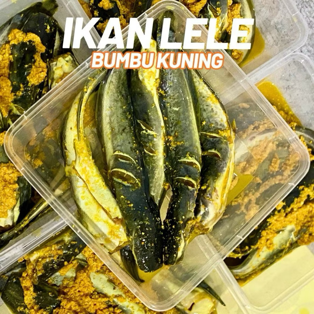 IKAN LELE UNGKEP BUMBU KUNING