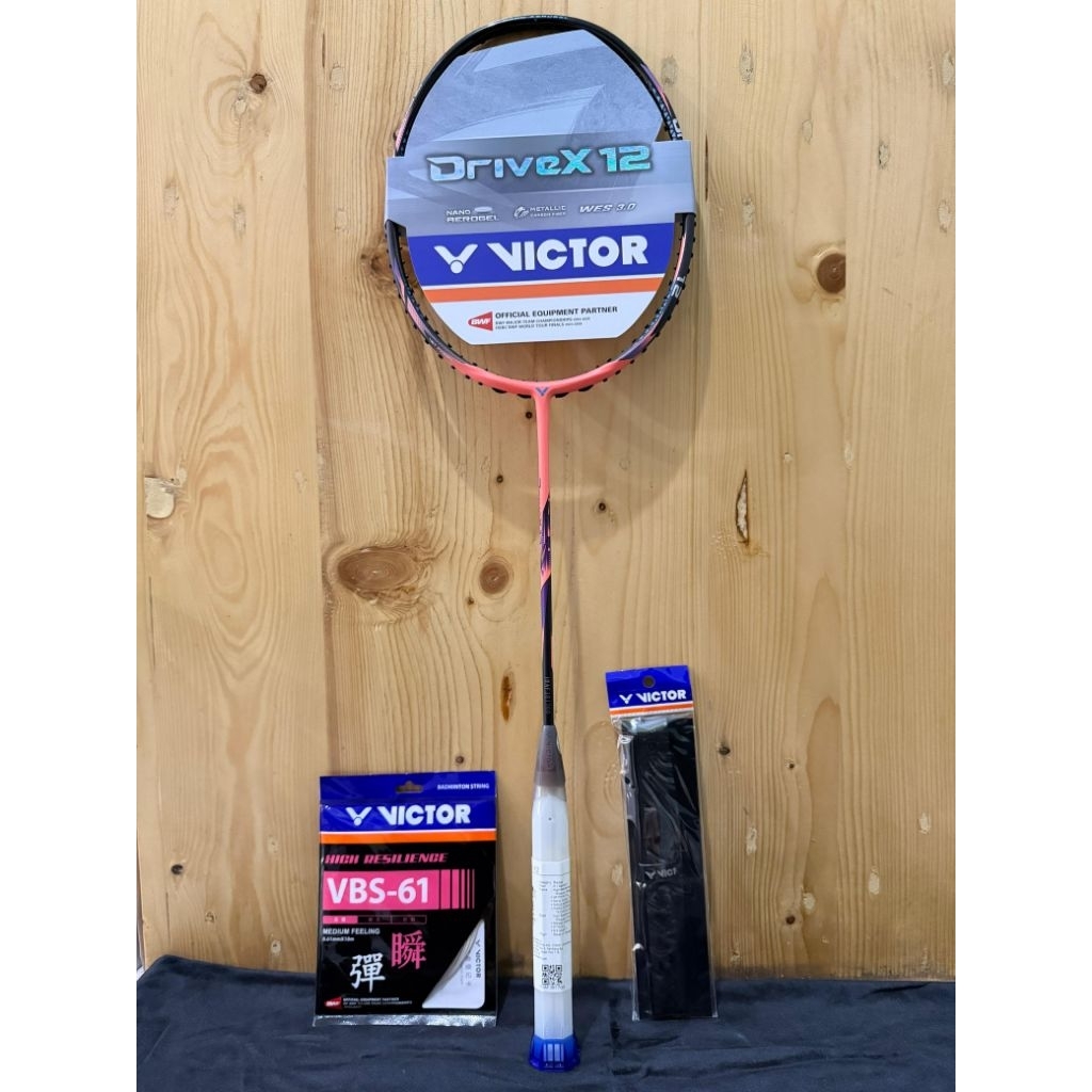 RAKET VICTOR DRIVEX 12 ORIGINAL 100%