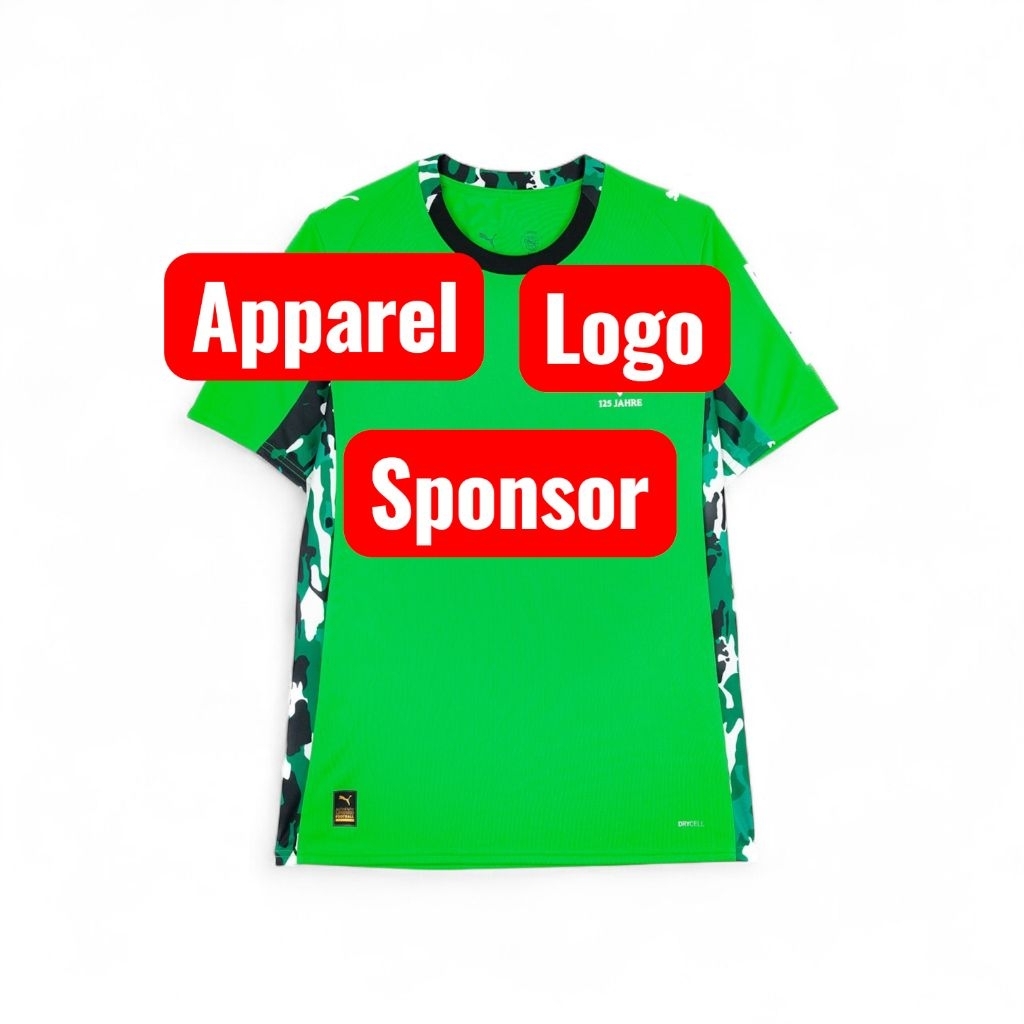 Jersey B O R R U S I A Monchengladbach Away 2025/2026