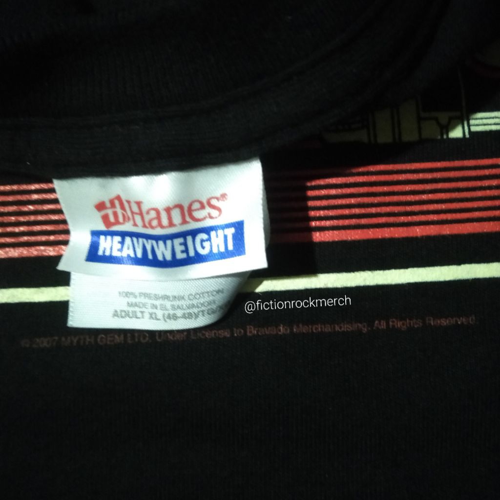 Kaos band LED ZEPPELIN Original Size XL - Mothership NOS 2007 Hanes