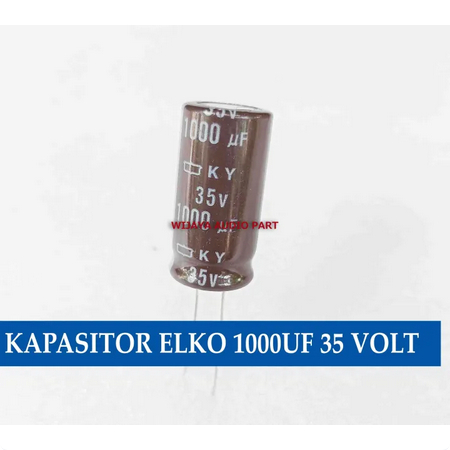 1 BUAH ELKO 1000uf 35V ELCO 1000uf/35V ELKO 1000UF 35V