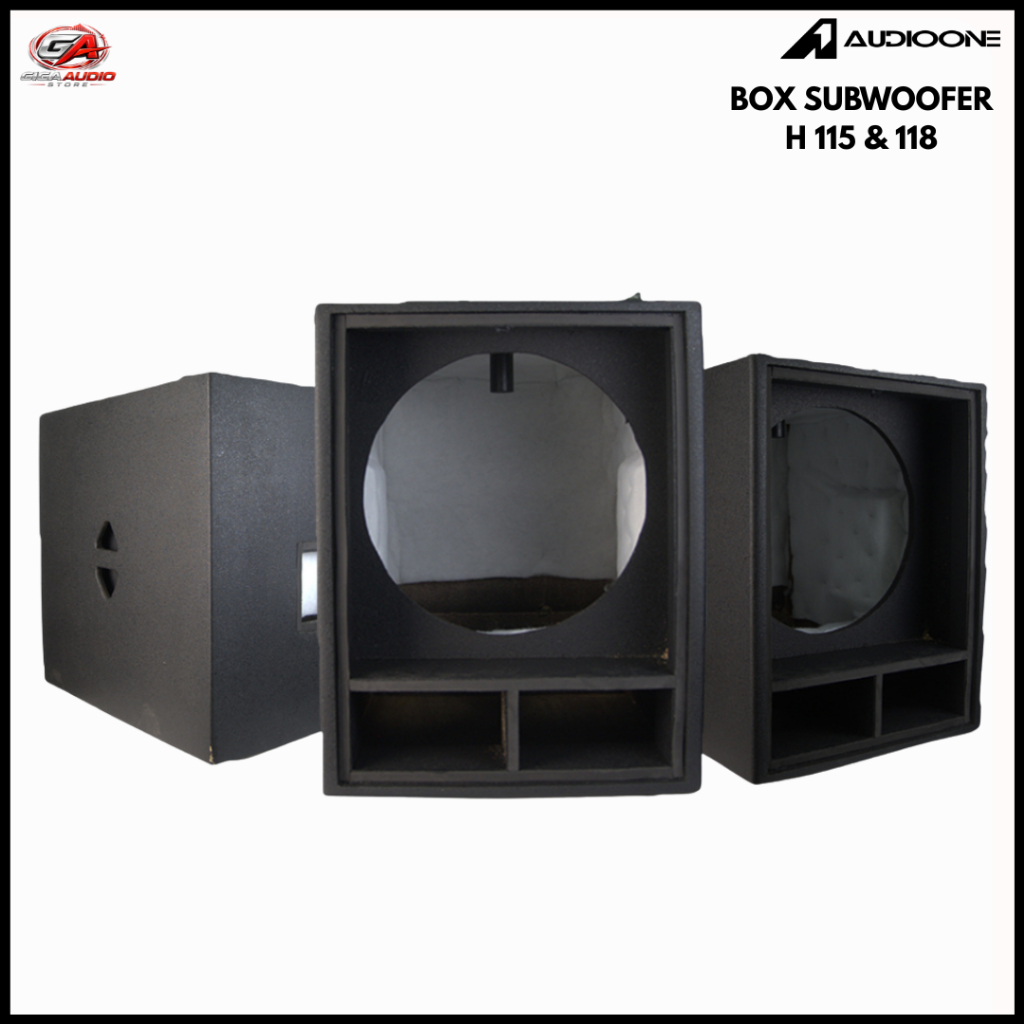 Box Subwoofer Speaker 15 & 18 Inch  DK 115/118  Tahan Air, Kuat, Finishing Cat Anti Gores | GA