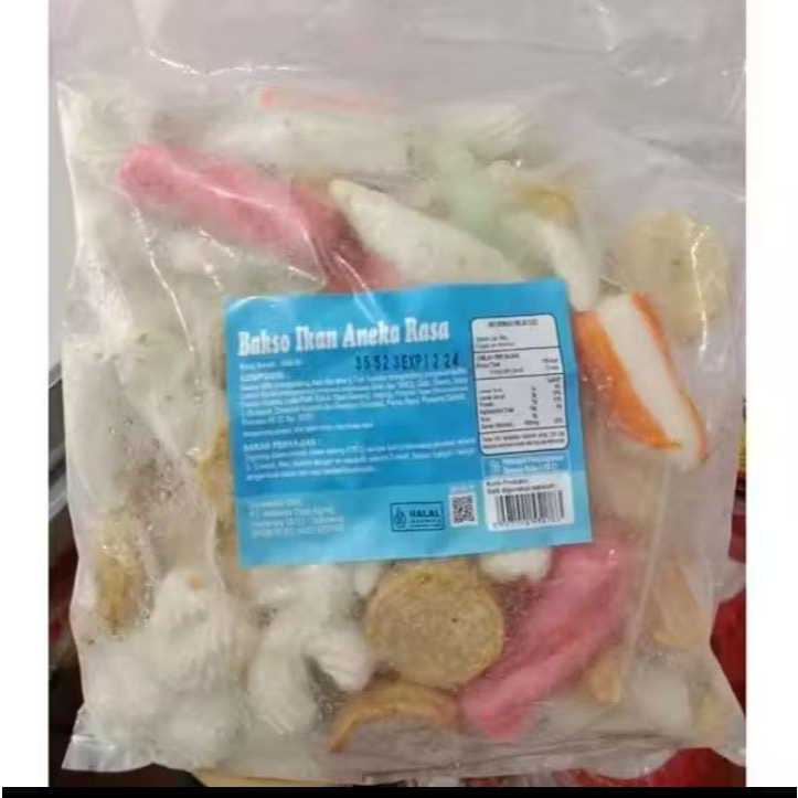 Bakso Mix Seafood Curah 1.000g dan 500gr /Halal