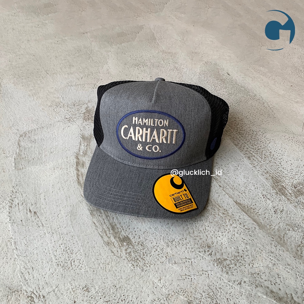 Carhartt, Mesh-Back Hamilton Embroidered Trucker Hat