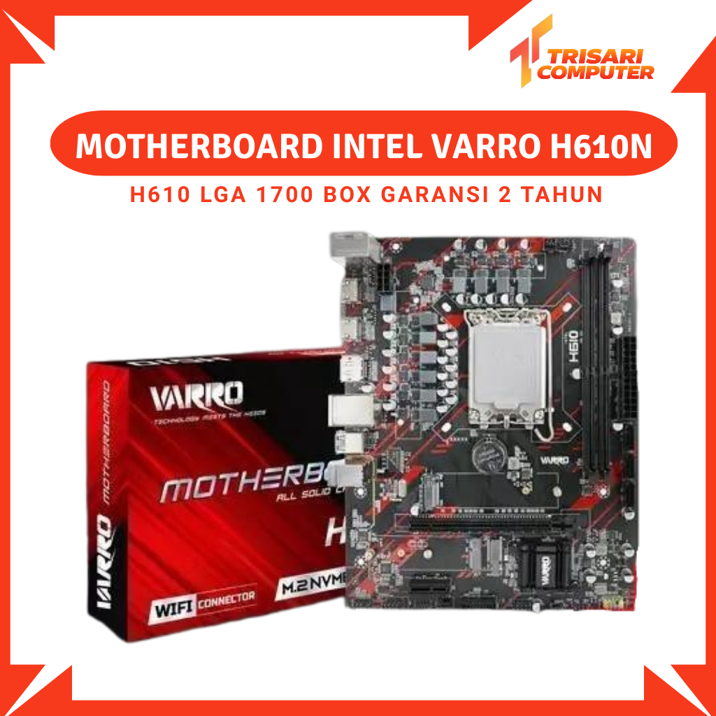 MOTHERBOARD VARRO H610 LGA 1700