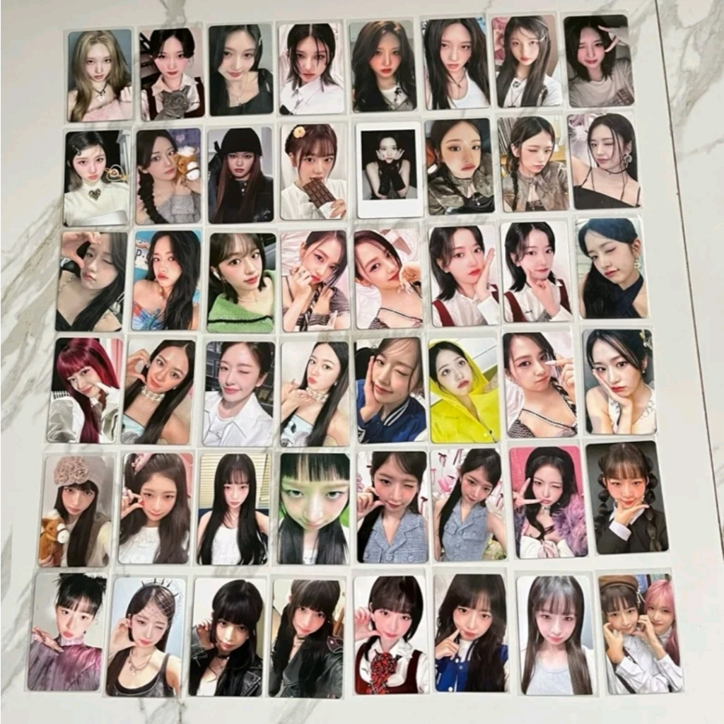 [ READY STOCK ] Official photocard ive yujin rei gaeul ive photocard official ive alive ive be allri