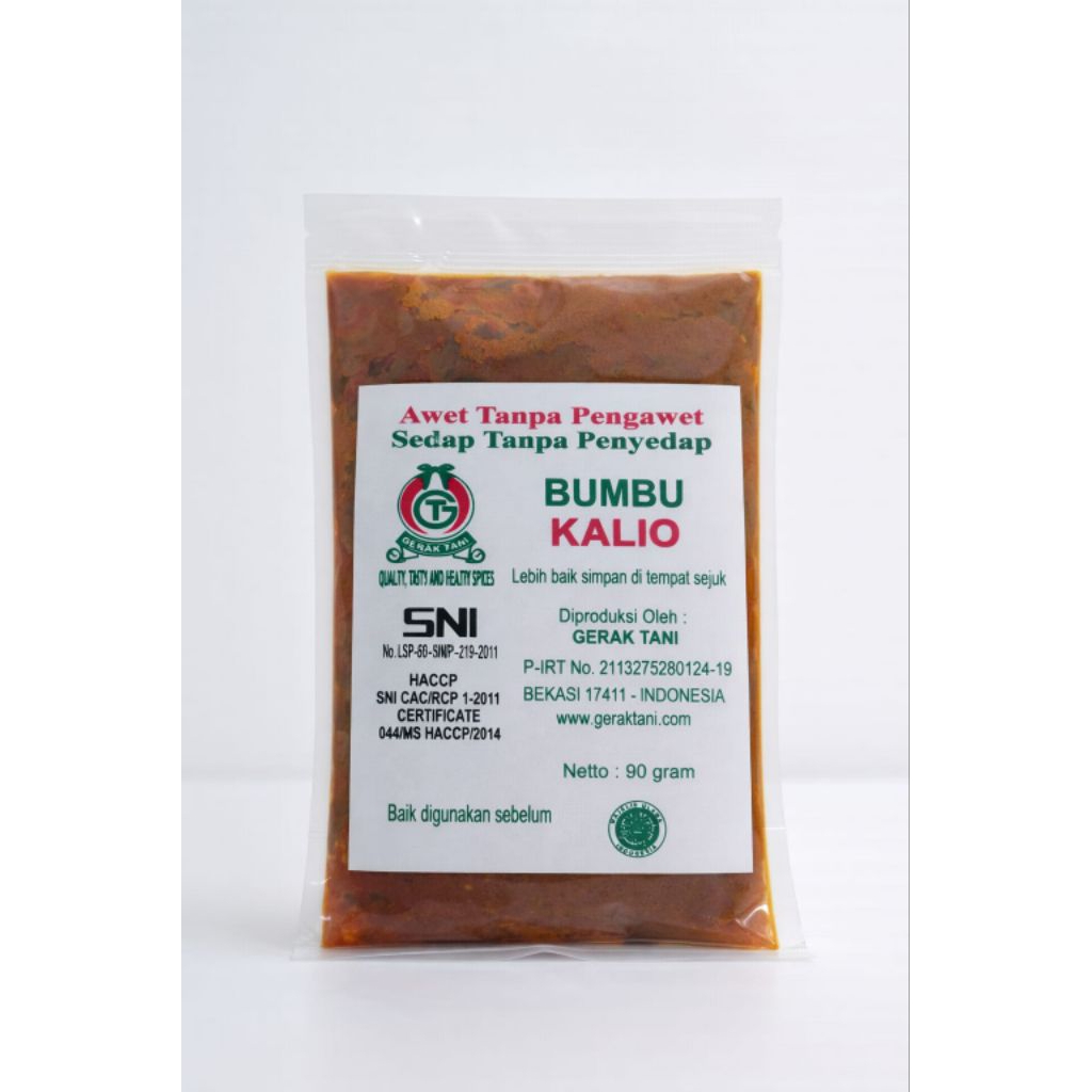 Bumbu Kalio Gerak Tani