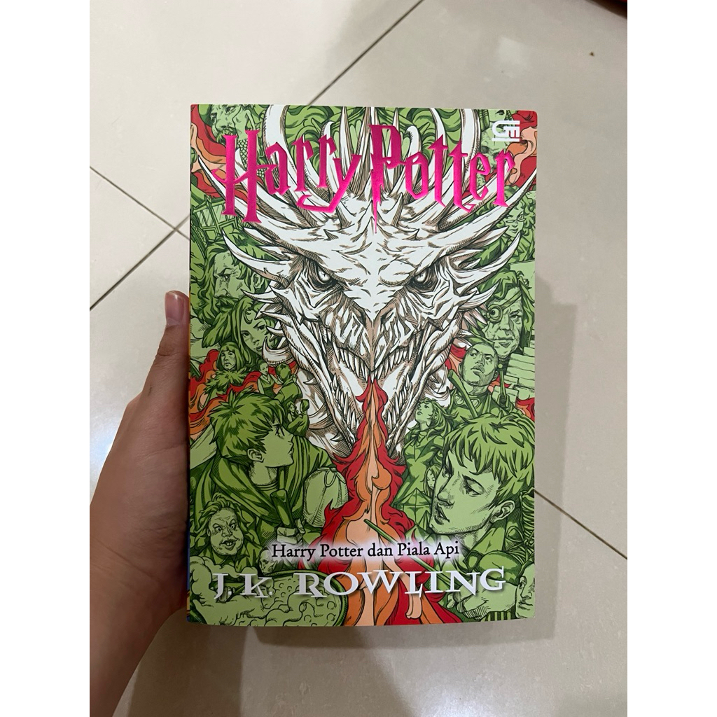 PRELOVED NOVEL HARRY POTTER EDISI 4