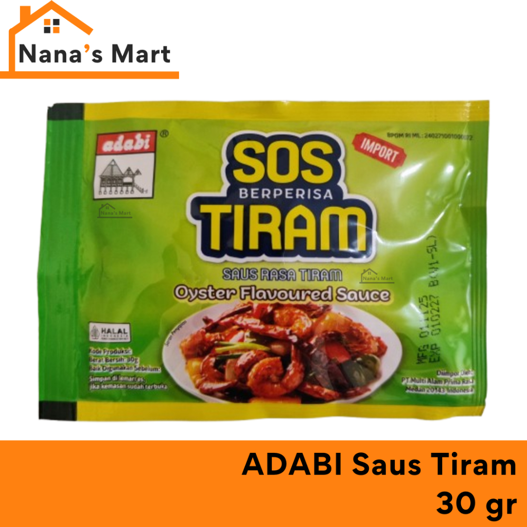 ADABI Saus Tiram 30 gr Sos Tiram HALAL