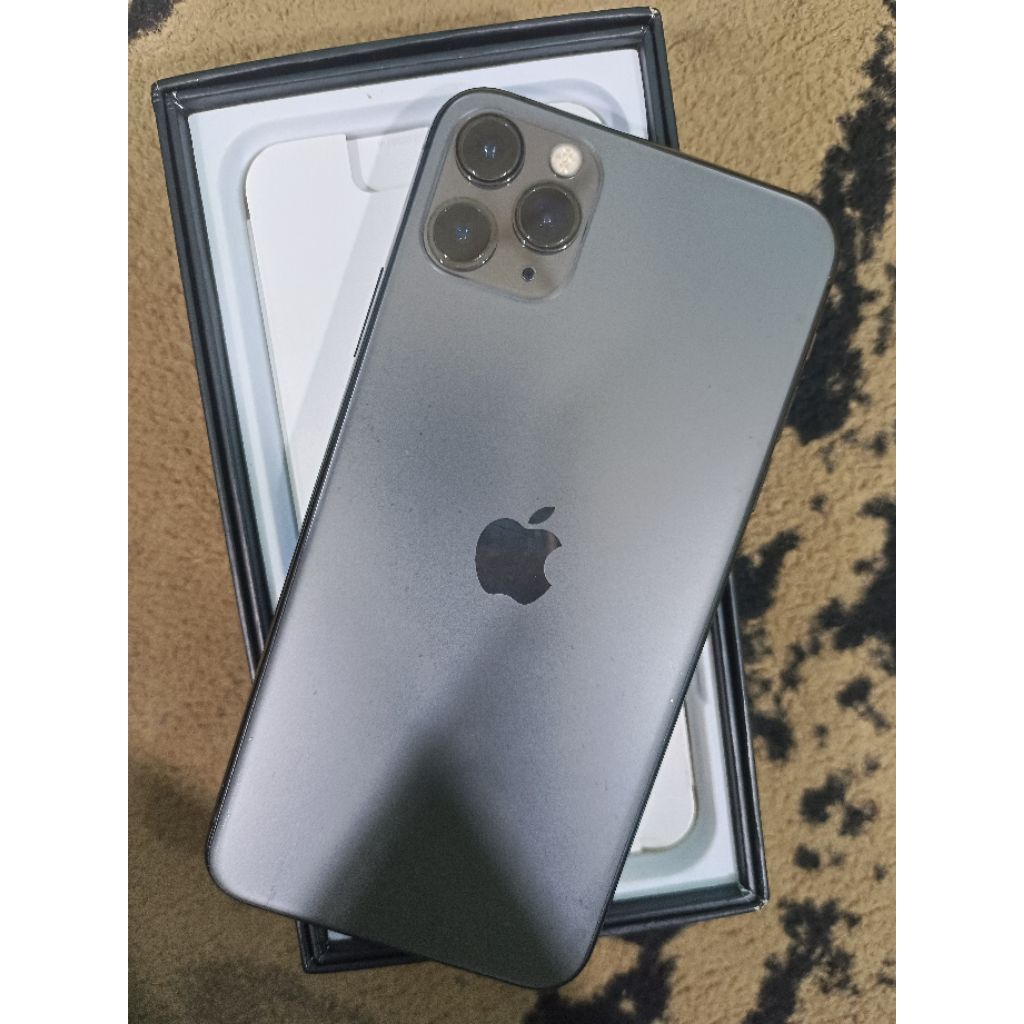 IPHONE 11 PROMAX 256GB HB 77%.ORIAN SEMUA AKTIFASI 2019 SINYAL AMAN BEBAS RISET ALL OP FULLSET MULUS