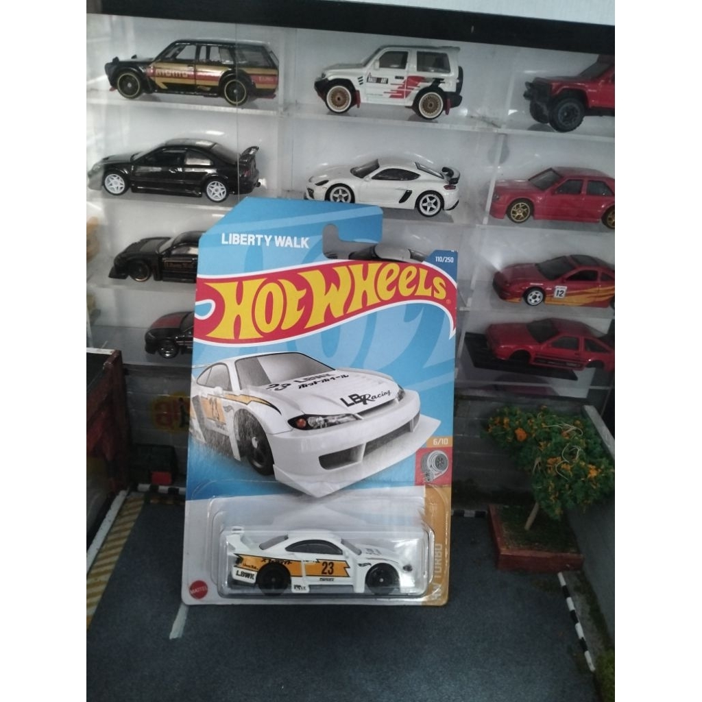 hot wheels nissan silvia Lbwk putih