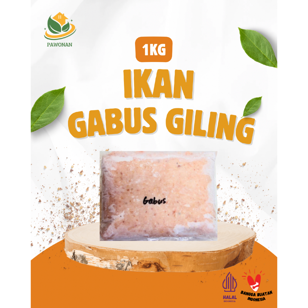 Ikan Gabus Giling 1Kg